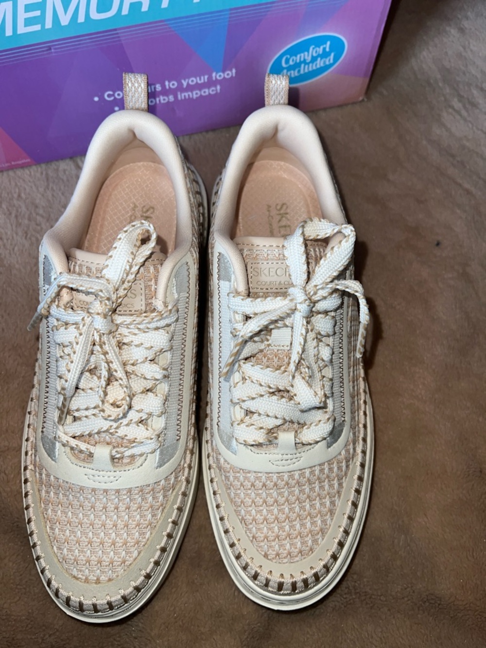 Skechers Cordova Saw- Day Off Sneaker in Natural - Picture 3 of 7